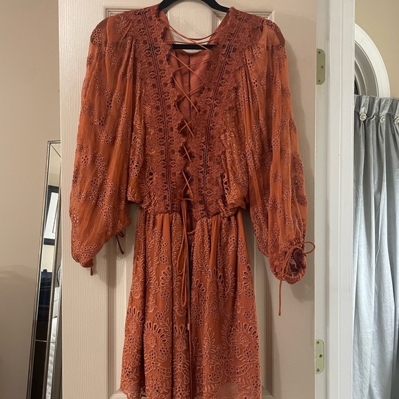 Zimmermann Alchemy Twine Embroidered Mini Dress - Picture 6 of 6